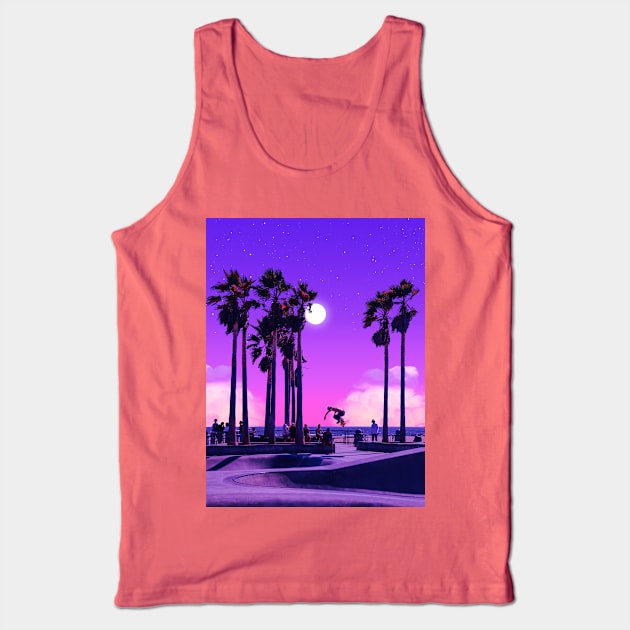 Skate Vapor Tank Top by funglazie